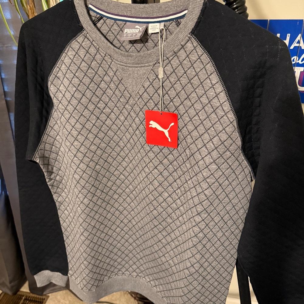 Men’s Puma Crewneck Golf Sweatshirt